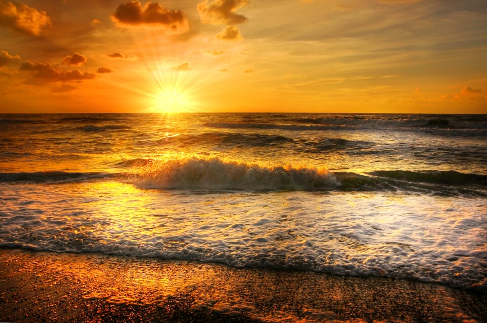 Sky coast sea