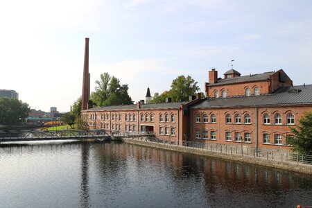 Channel building industrial facilities