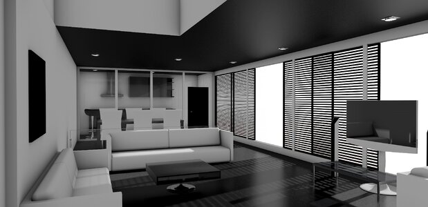 Interior furniture modern photo