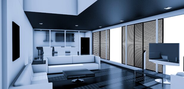 Interior furniture modern
