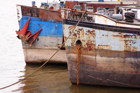 Anchor weathered ailing