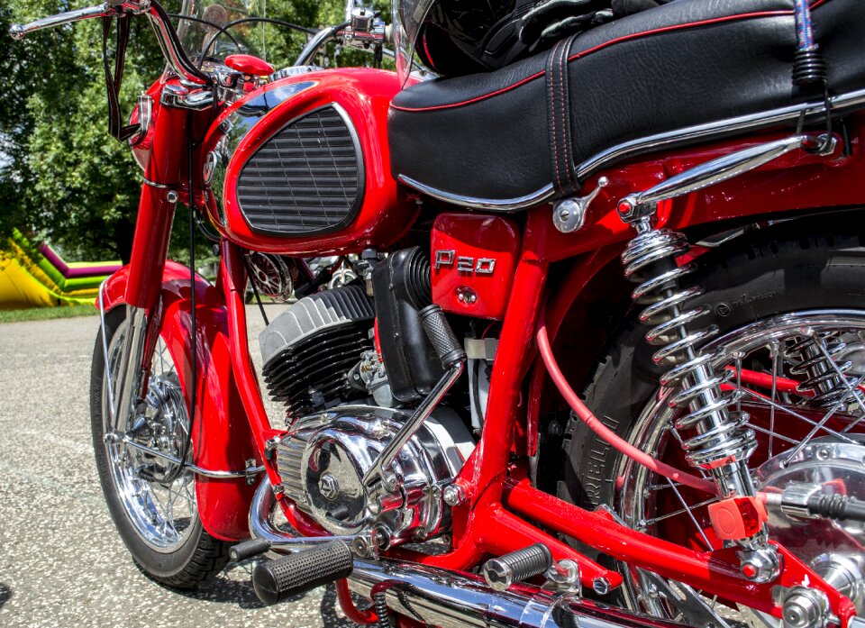 Motorcycle chrome classic