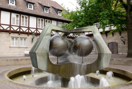 Fountain water ballhof fountain