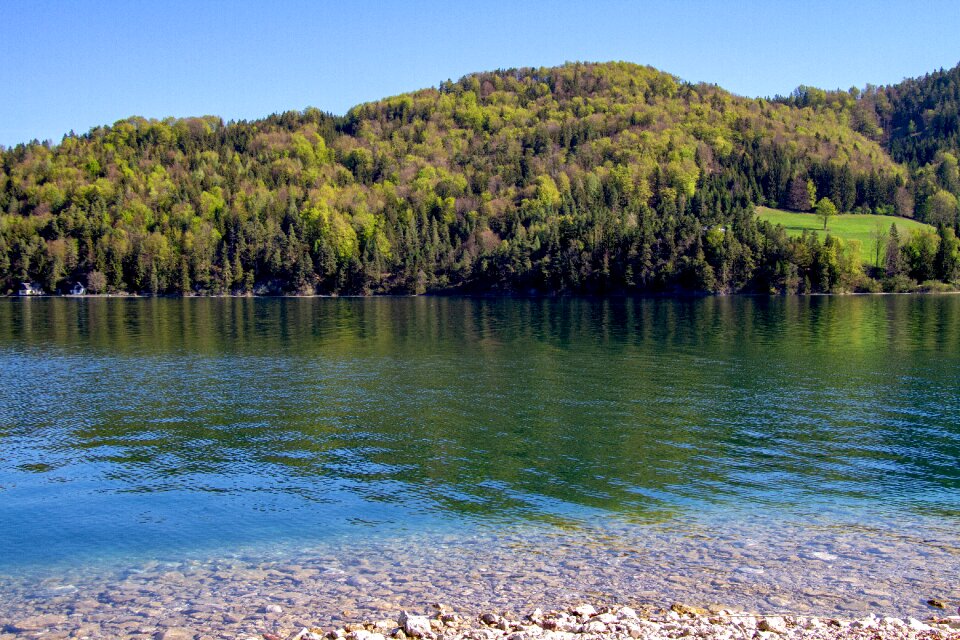 Nature blue sky landscape