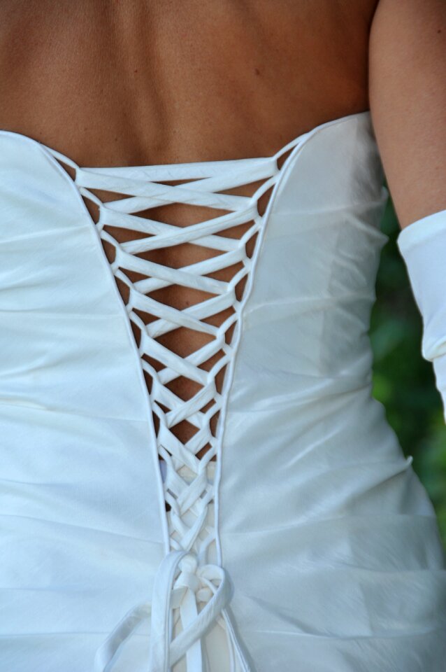Bride woman dress