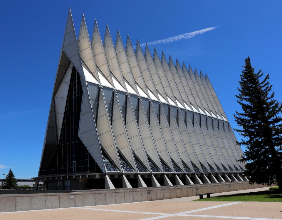 Church building landscape