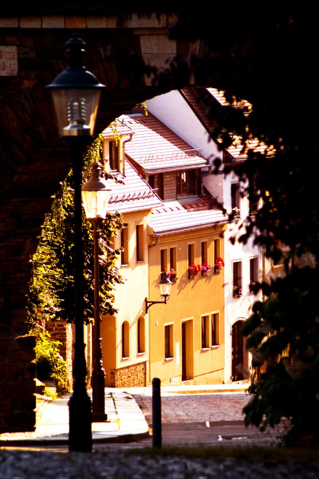 Freiberg city architecture