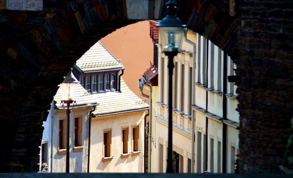 Freiberg city architecture