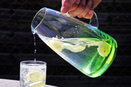 Boiling hot garden pitcher