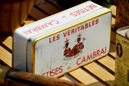 Box retro sweets