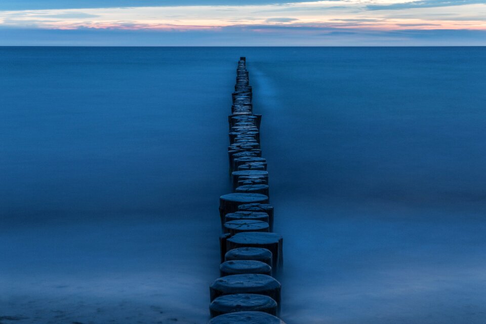 Sea water landscape