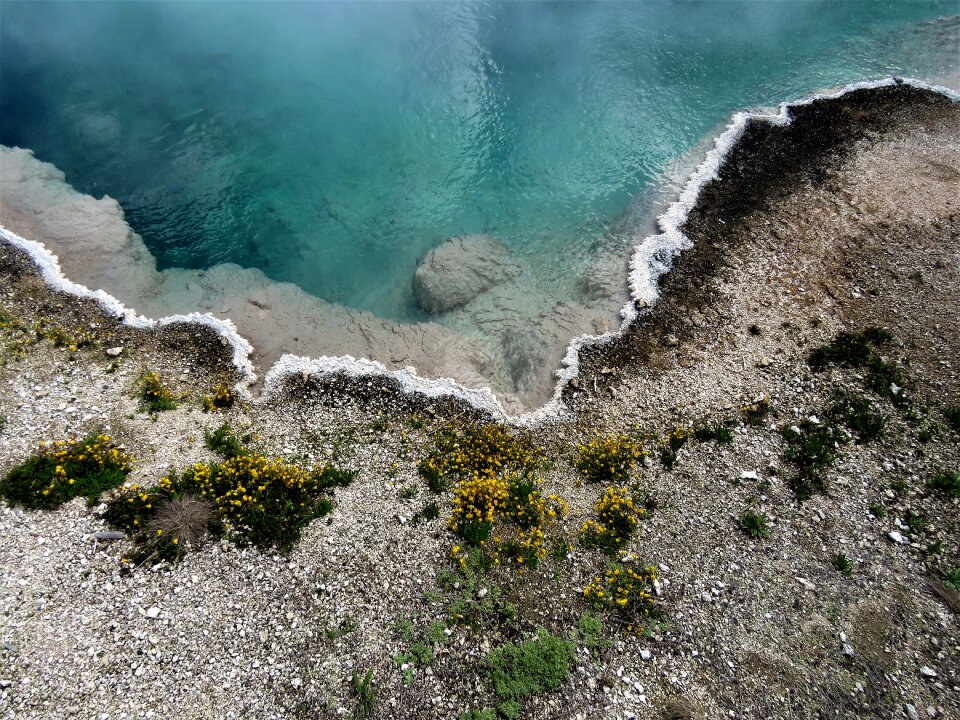Yellowstone wyoming hiking