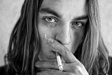 Addiction tobacco drugs photo
