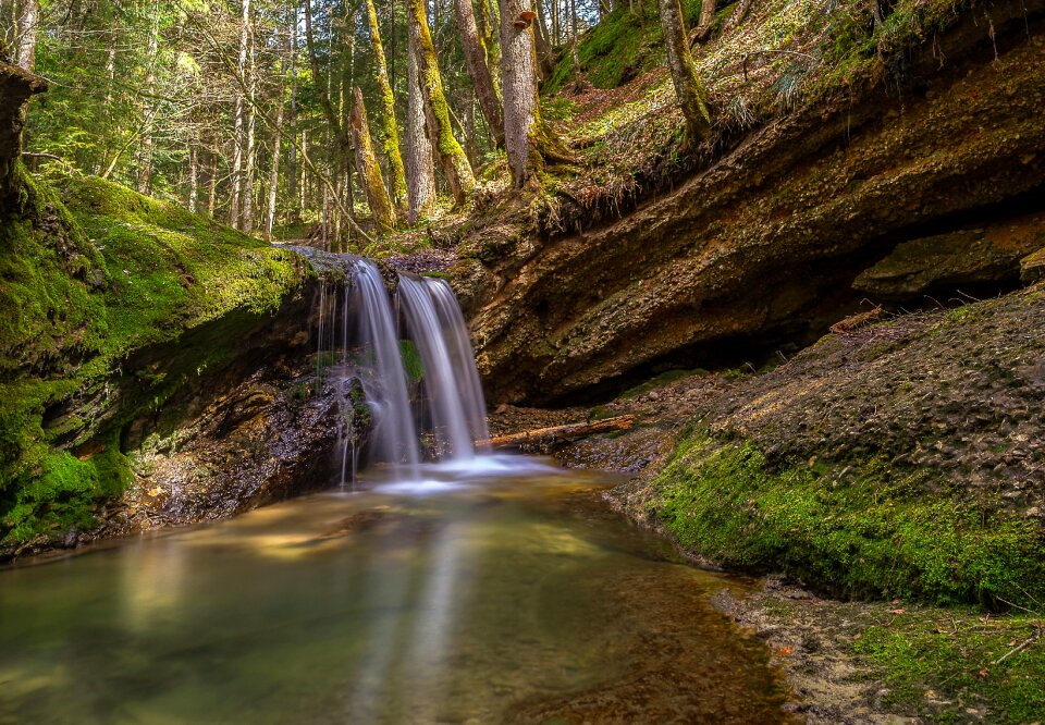 Waterfall travel landscape