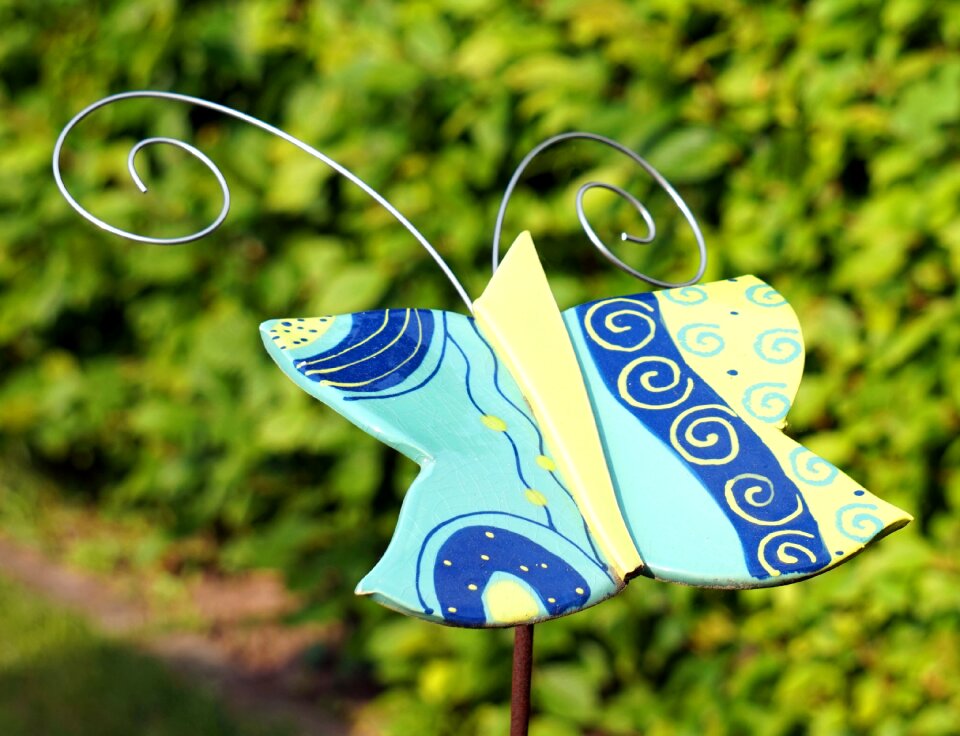 Butterfly decoration terrace decoration