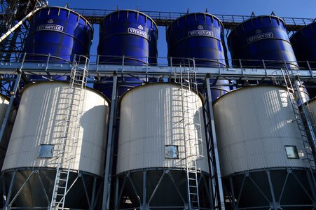 Silo construction steel