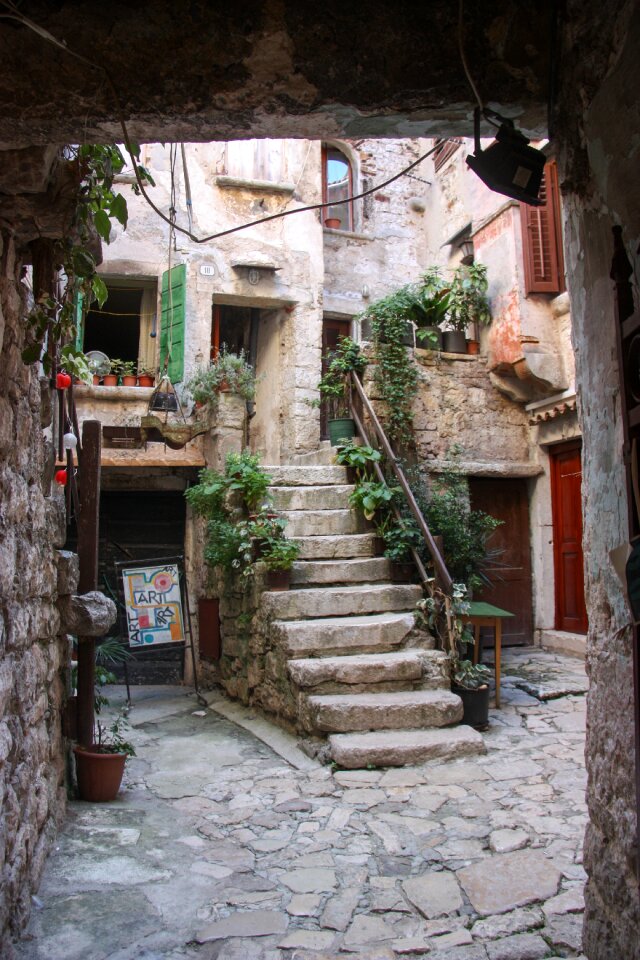 Croatia staircase frontage