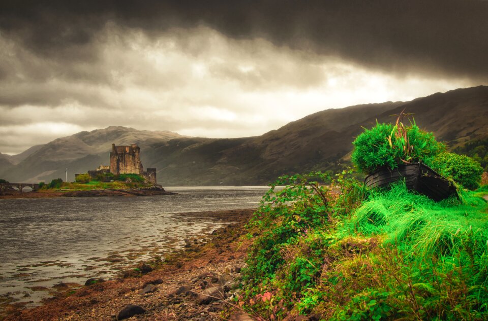 Landscape landmark fortress