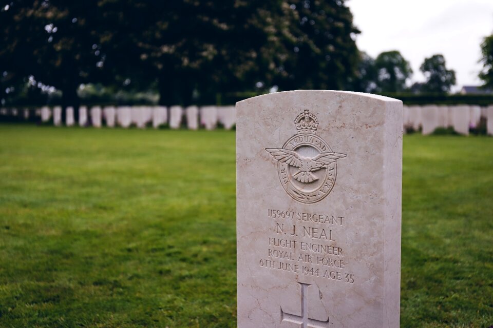Grave cemetery headstone