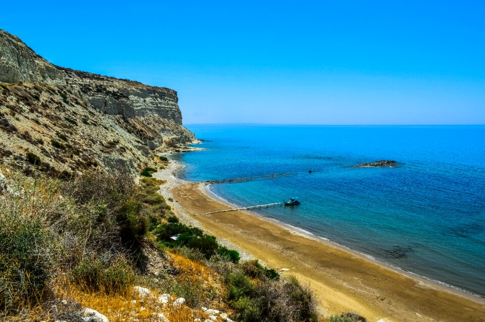 Coastline landscape scenic