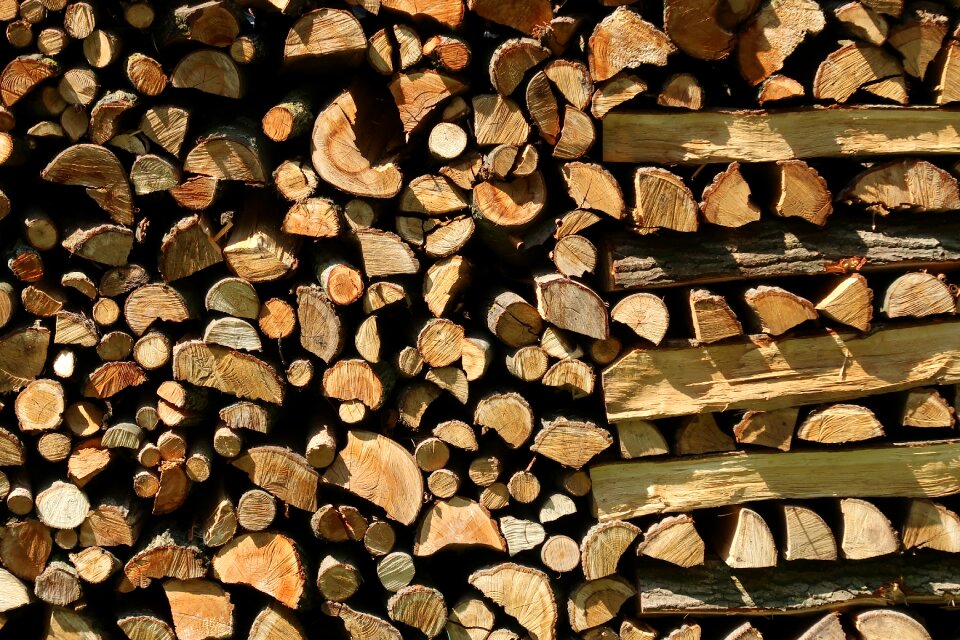 Holzstapel wood chop wood