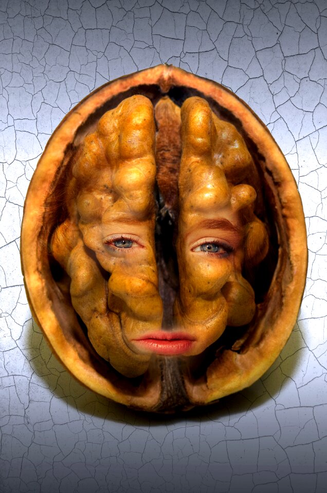 Face female mysterious