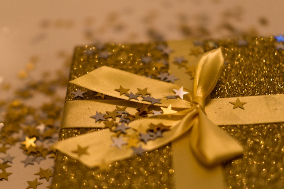 Treasure glittering background treasure chest