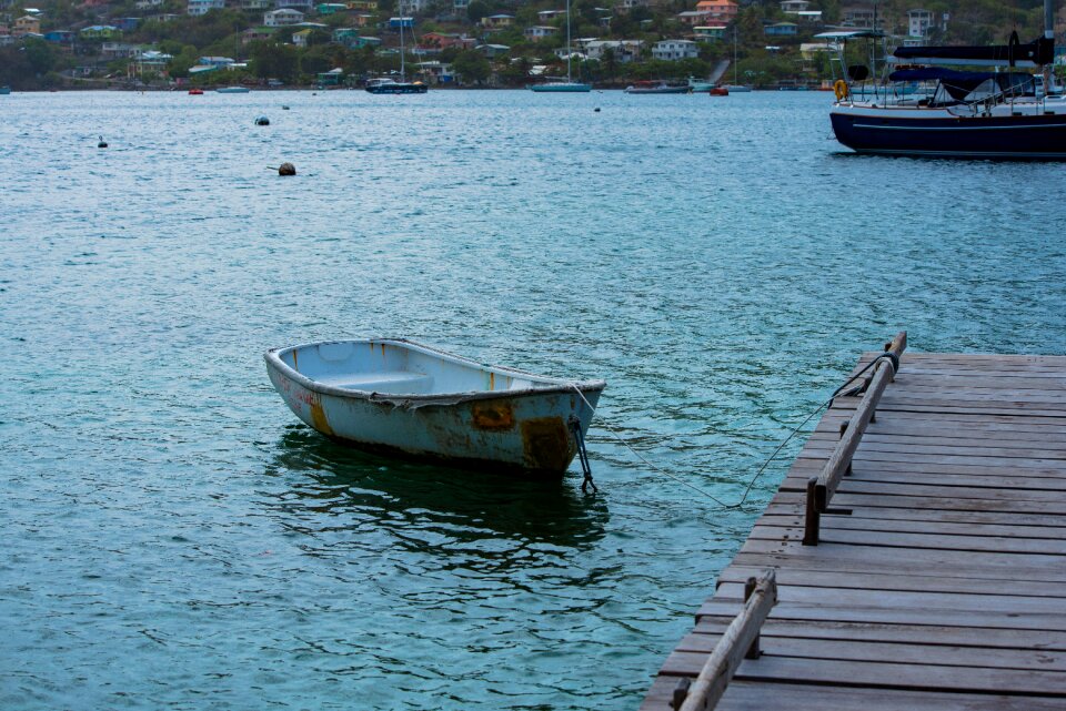 Fishing boat st vincent and the grenadines becquia