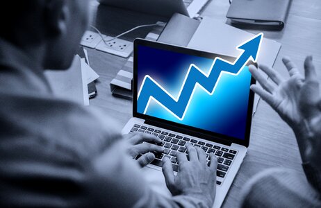Dollar money arrow