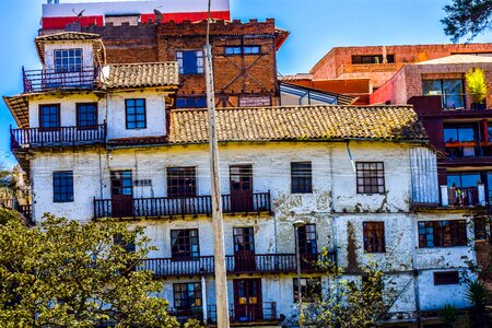 Ecuador city sky