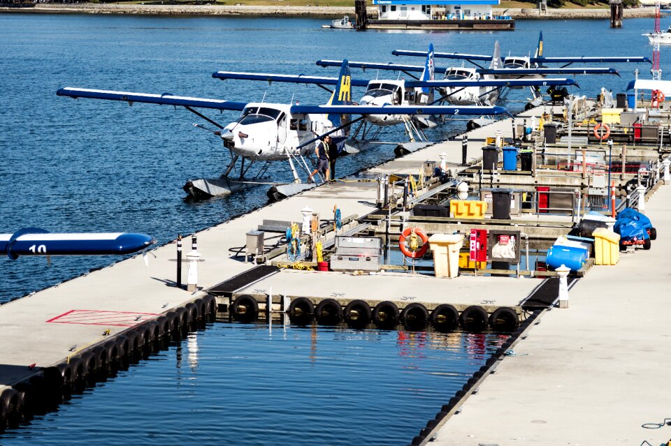 Vancouver pier departure