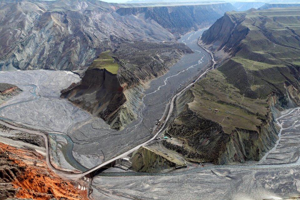 A bird's eye view tourism canyon