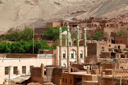 Mosque tourism in xinjiang photo