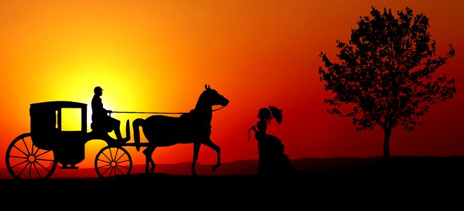 Hitch woman transport