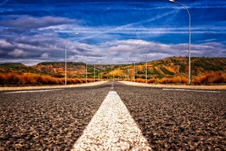 Landscape away lonely