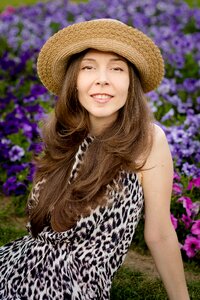 Portrait person model