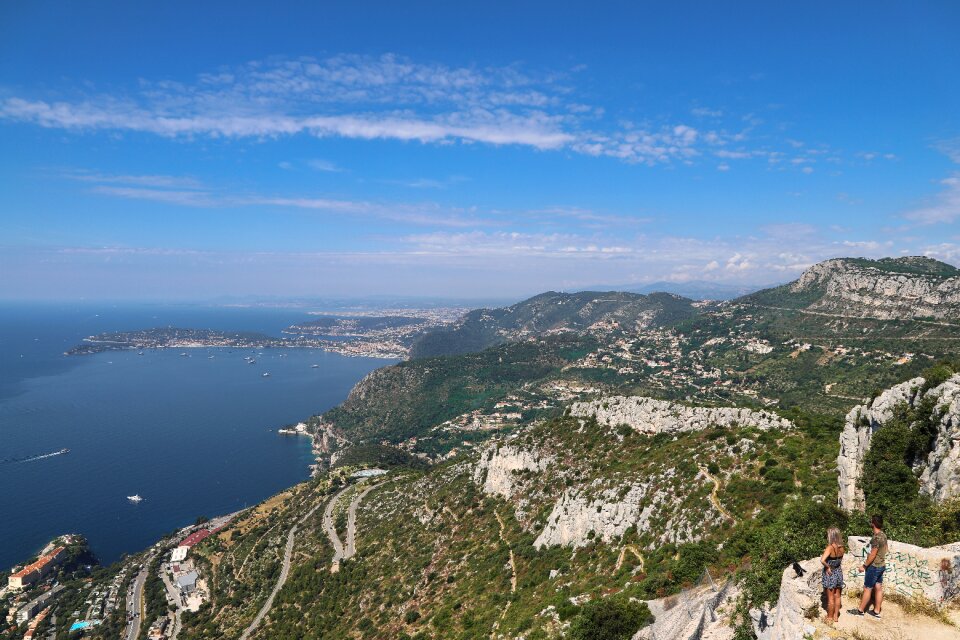 Monaco lake the mediterranean sea