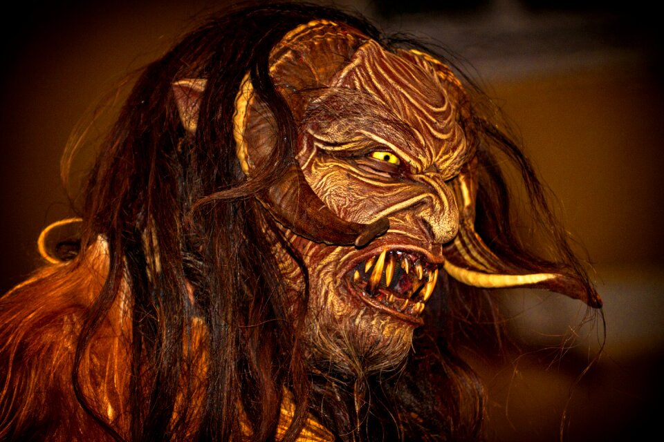 Creepy monster evil