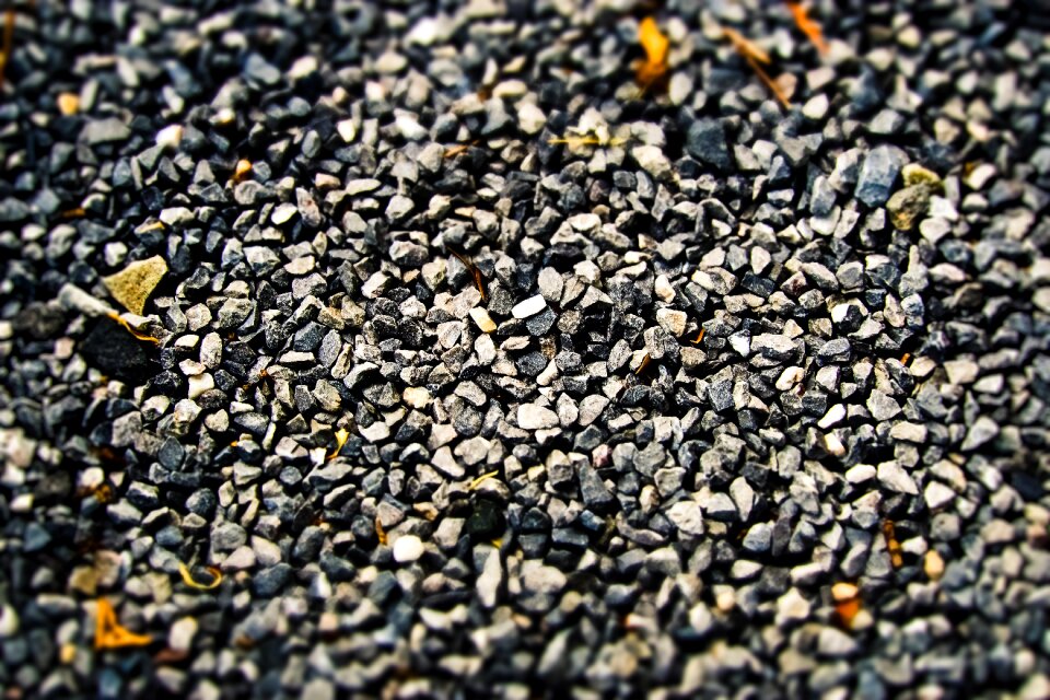 Pebble background steinig