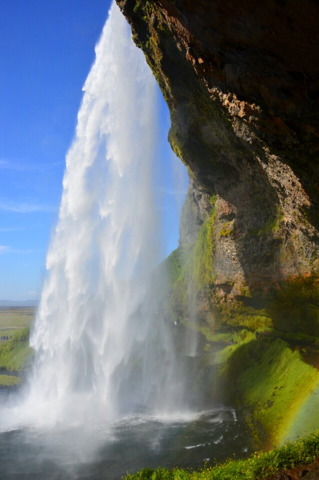 Landscape nature water power