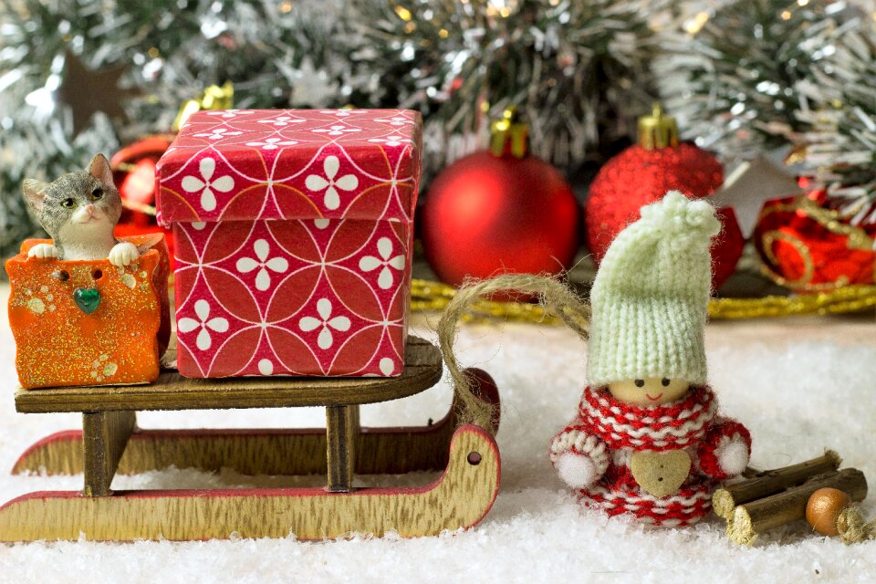 Berries fir tree candles