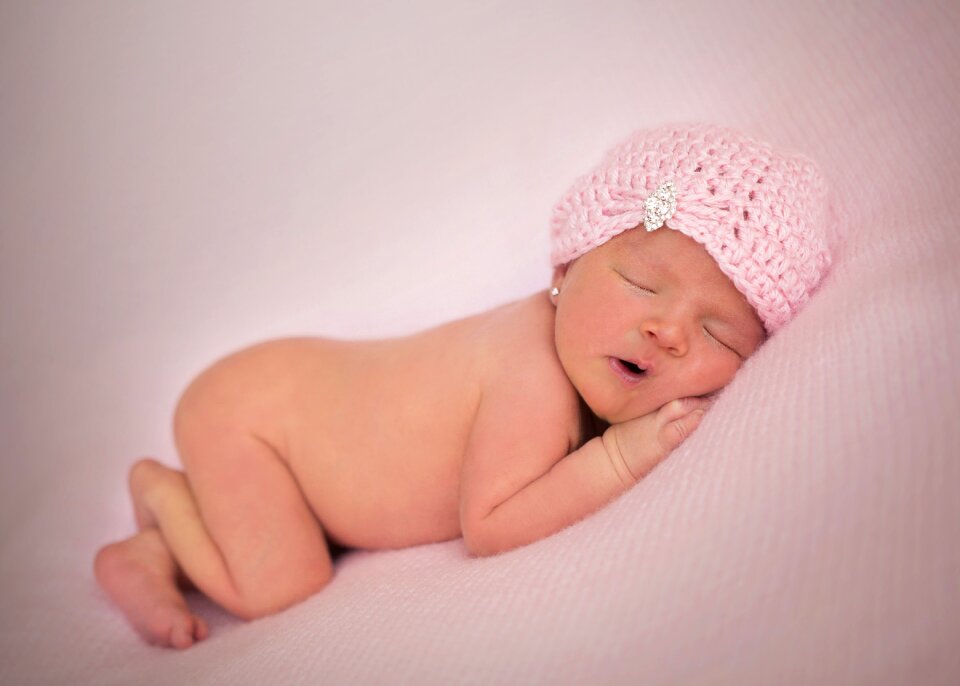 Portrait girl sleeping