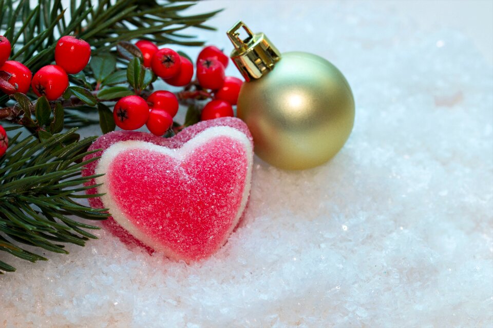 Fir tree advent decoration