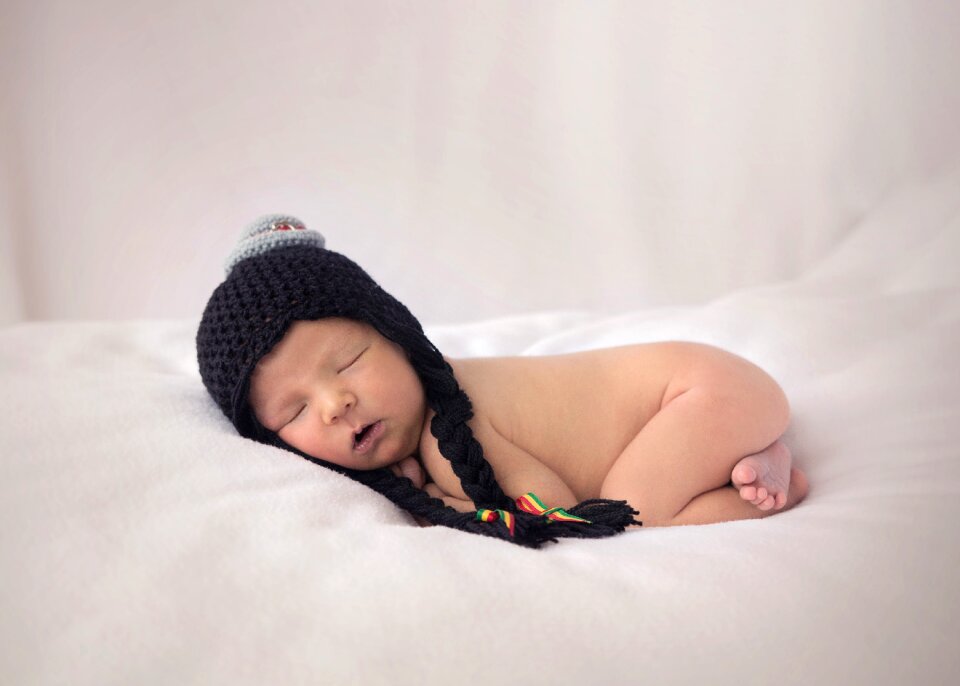 Portrait girl sleeping