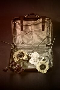 Retro luggage treasure