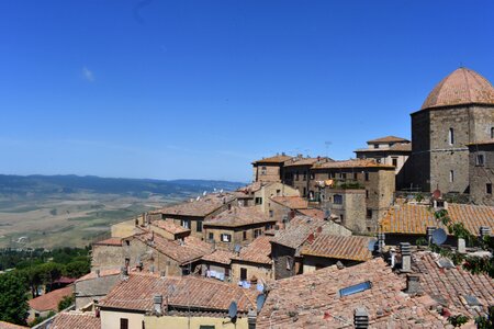 Landscape tuscany roofs