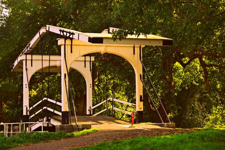 Counterweight canal amsterdamse bos photo