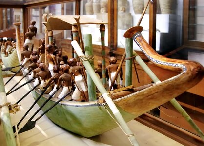 Archaeology boat funeral
