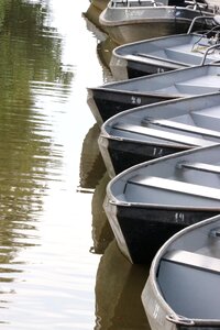 Boating channel countryside photo