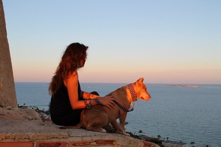 Animals women nature